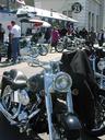 Almost the length of the Embarcadero are old piers.  Pier 23 is now the sight of the most happening bikers club in town.